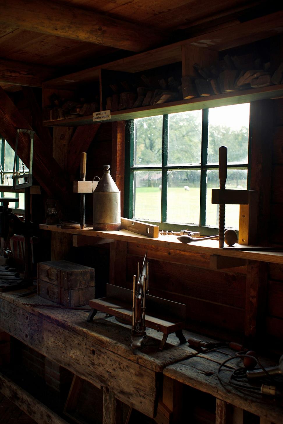 Historic forge interior