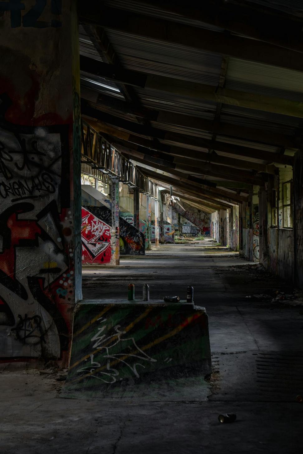 Abandoned forge space